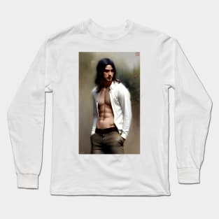 Handsome Man 14 Long Sleeve T-Shirt